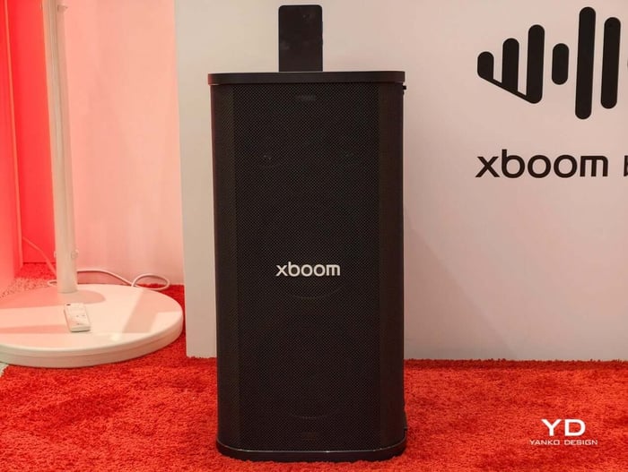 Stage 501 angled in a room