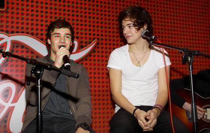 Liam Payne and Harry Styles