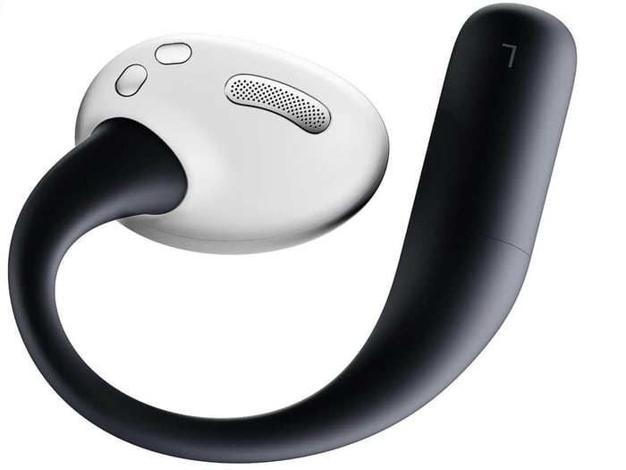 Lightwear Earbuds in hand