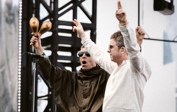 Oasis perform at Dublin’s Croke Park on August 16, 2025