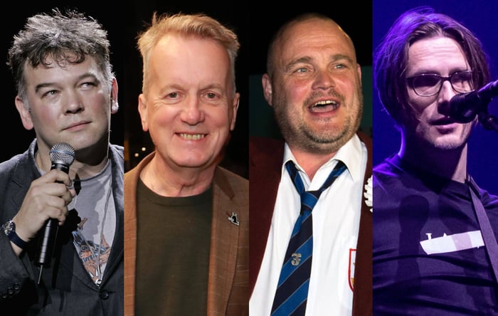 Stewart Lee, Frank Skinner, Al Murray and Steven Wilson