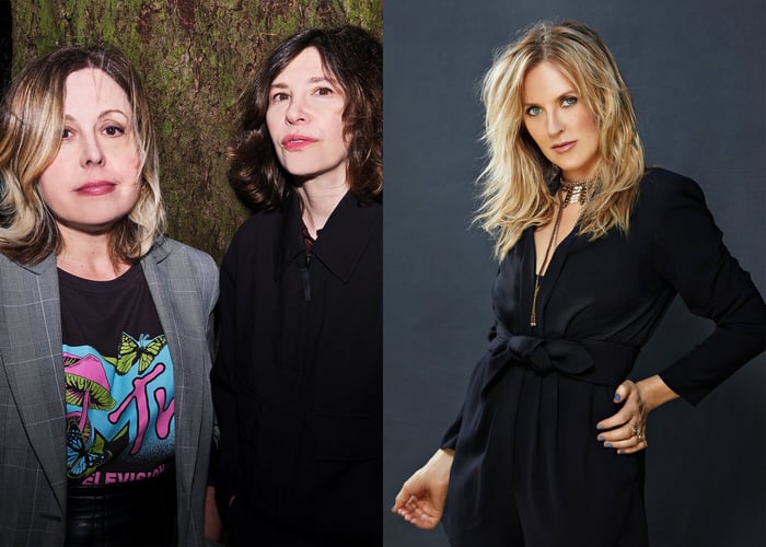 Sleater-Kinney and Liz Phair photos by Robin Laananen and Eszter+David