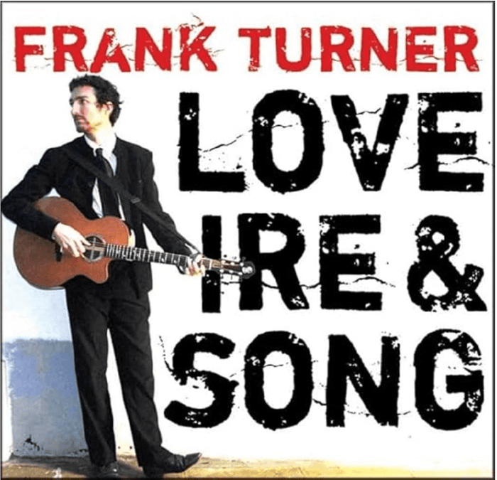 Love Ire & Song album cover by Frank Turner