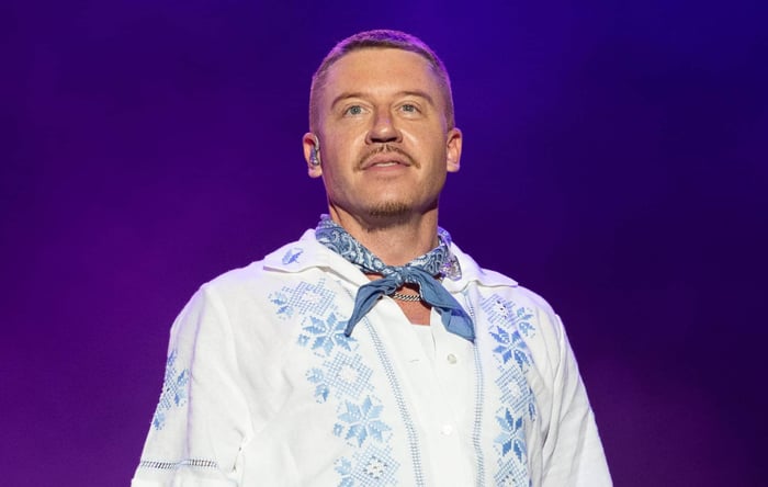 Macklemore performing live