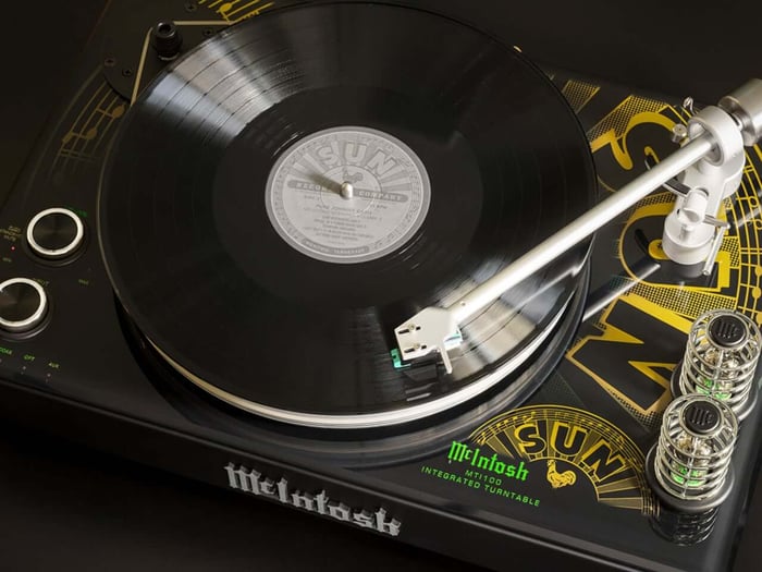 McIntosh x Sun Records Limited Edition MTI100 turntable