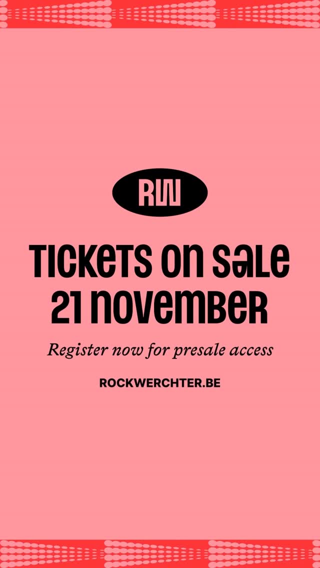 Rock Werchter Festival Instagram post