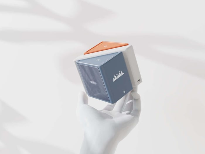 Modules separated showing different music layers