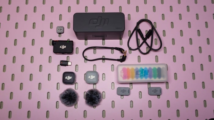 DJI Mic Mini 2 full kit and accessories