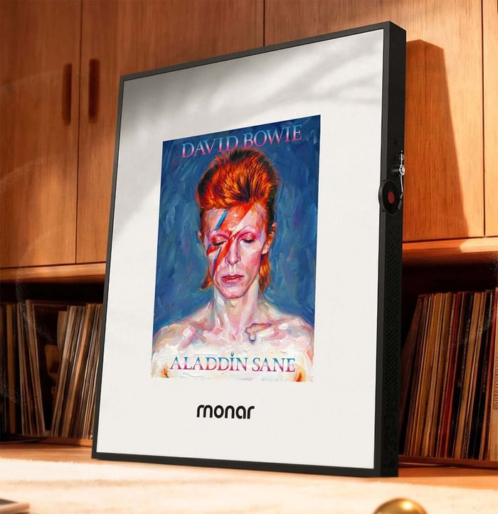 Monar Canvas Speaker turns your walls into a dynamic art and sound display.