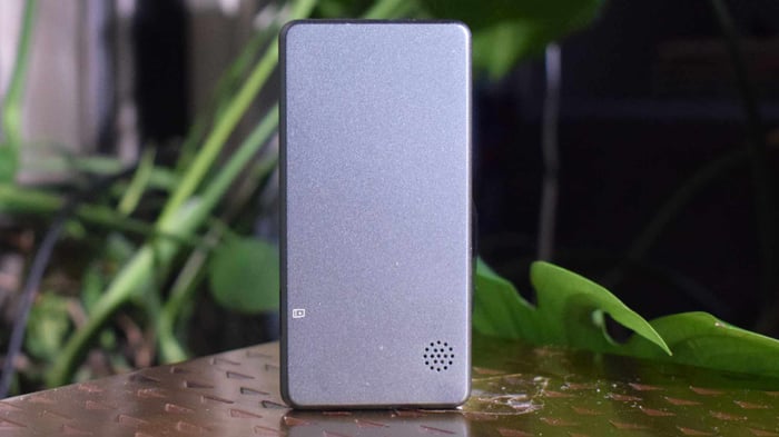 Compact size with a simple button layout.