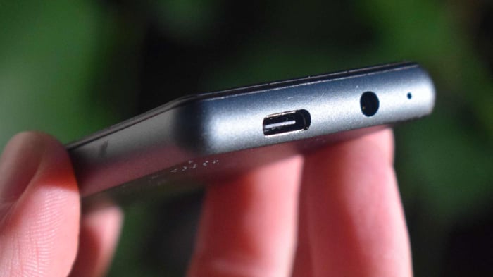 Textured back adds a premium feel despite the plastic build.
