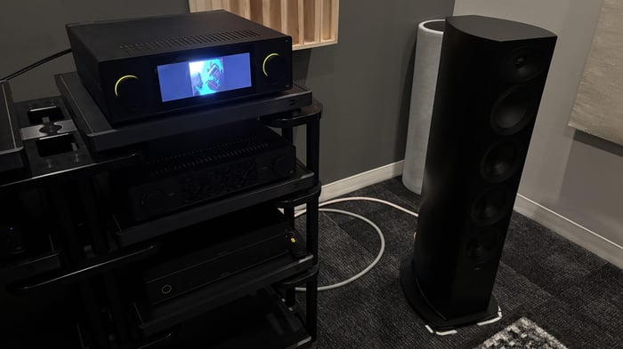 Arcam Radia R45 speakers poised for a detailed review
