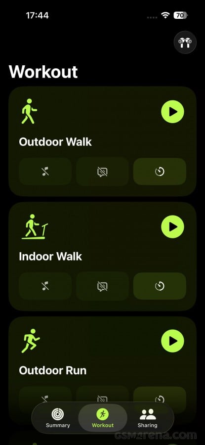Heart rate monitoring in AirPods Pro 3