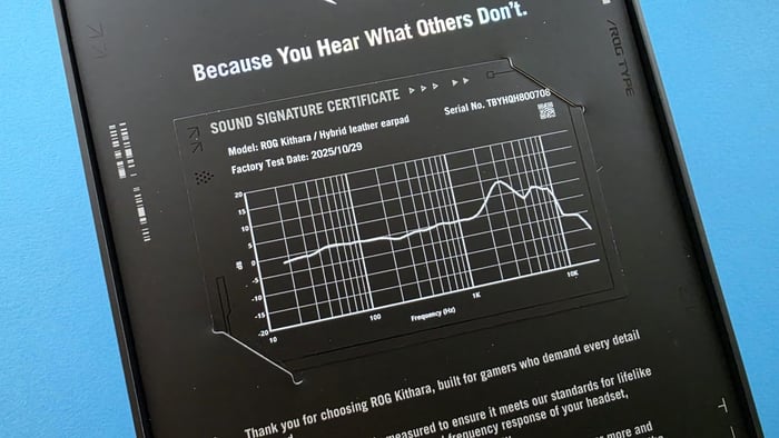 ASUS ROG Kithara mic and drivers close-up