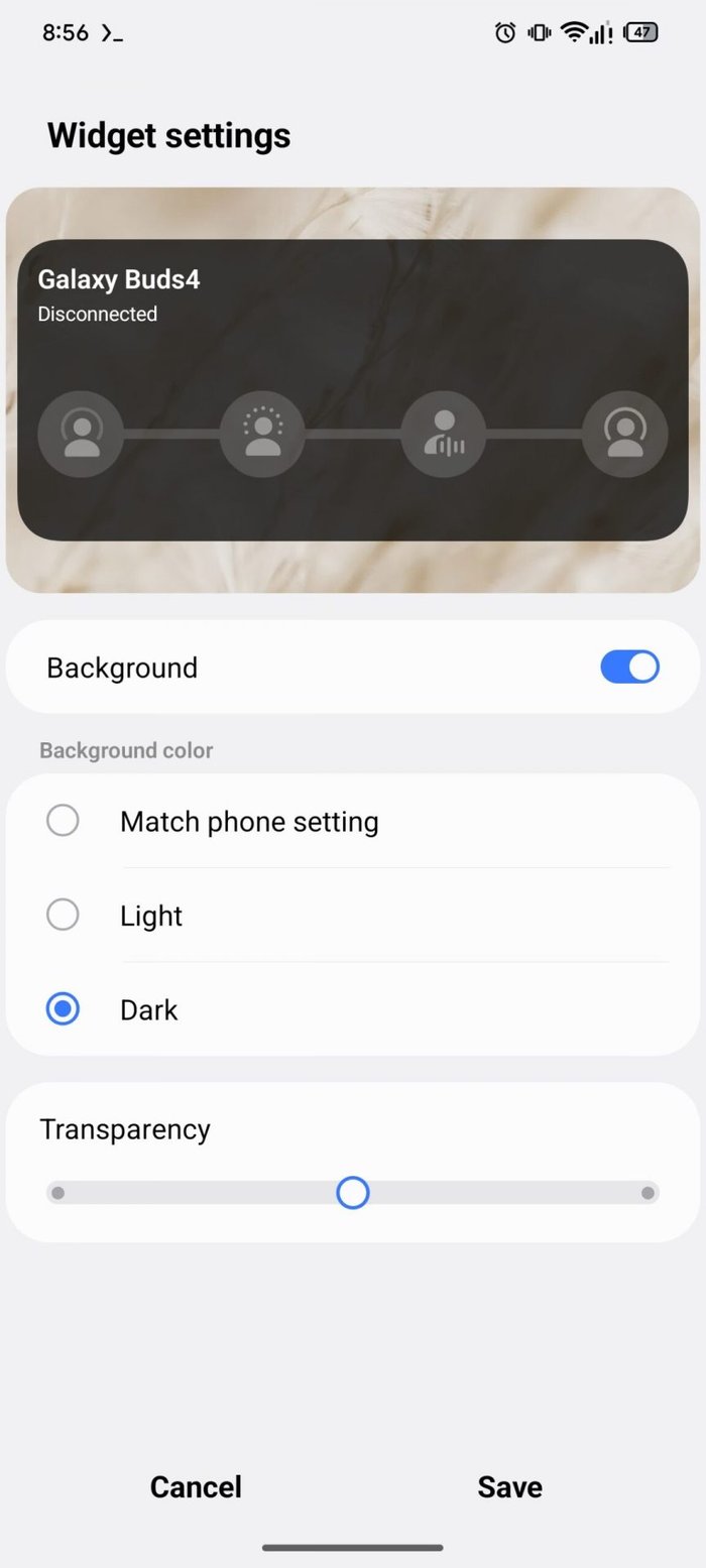 Galaxy Buds 4 and Buds 4 Pro interface showcase in One UI