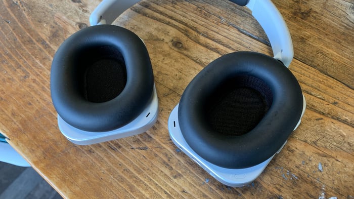 Nothing (1) headphones showing off premium design