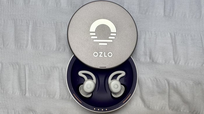 Ozlo Sleepbuds stylish charging case