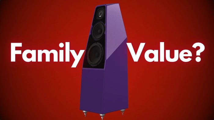 The new Wilson Audio Sabrina V speaker, a stunning blend of design and audio excellence.