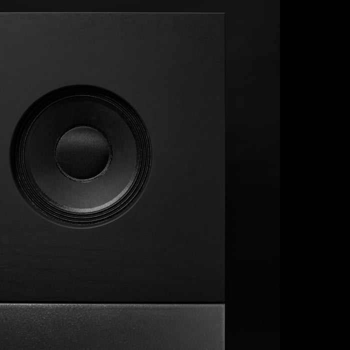 The Celestion coaxial driver with a compression tweeter delivering precise, detailed sound.