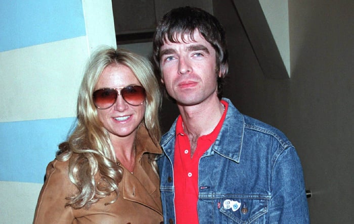 Noel Gallagher and Meg Mathews