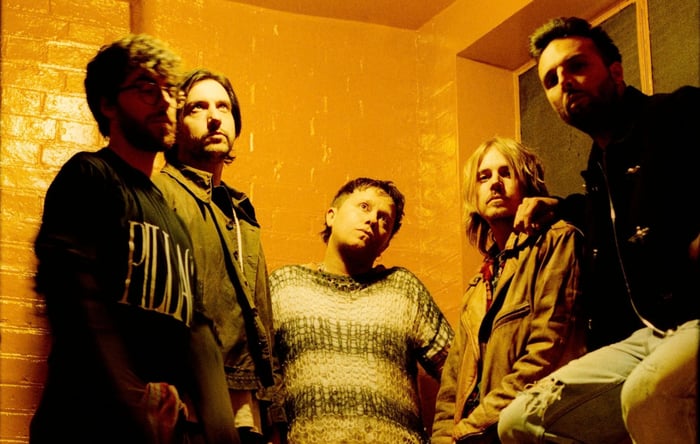 Nothing But Thieves performing together
