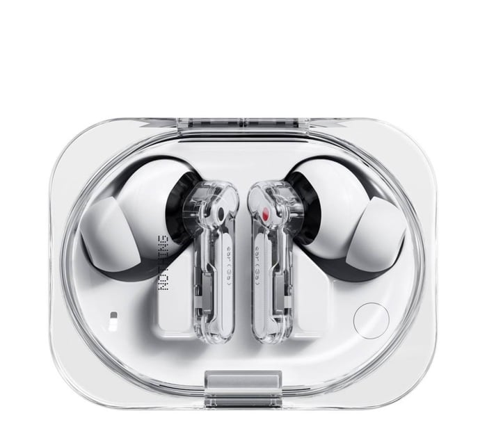 Ear (3a) earbuds in pink and yellow