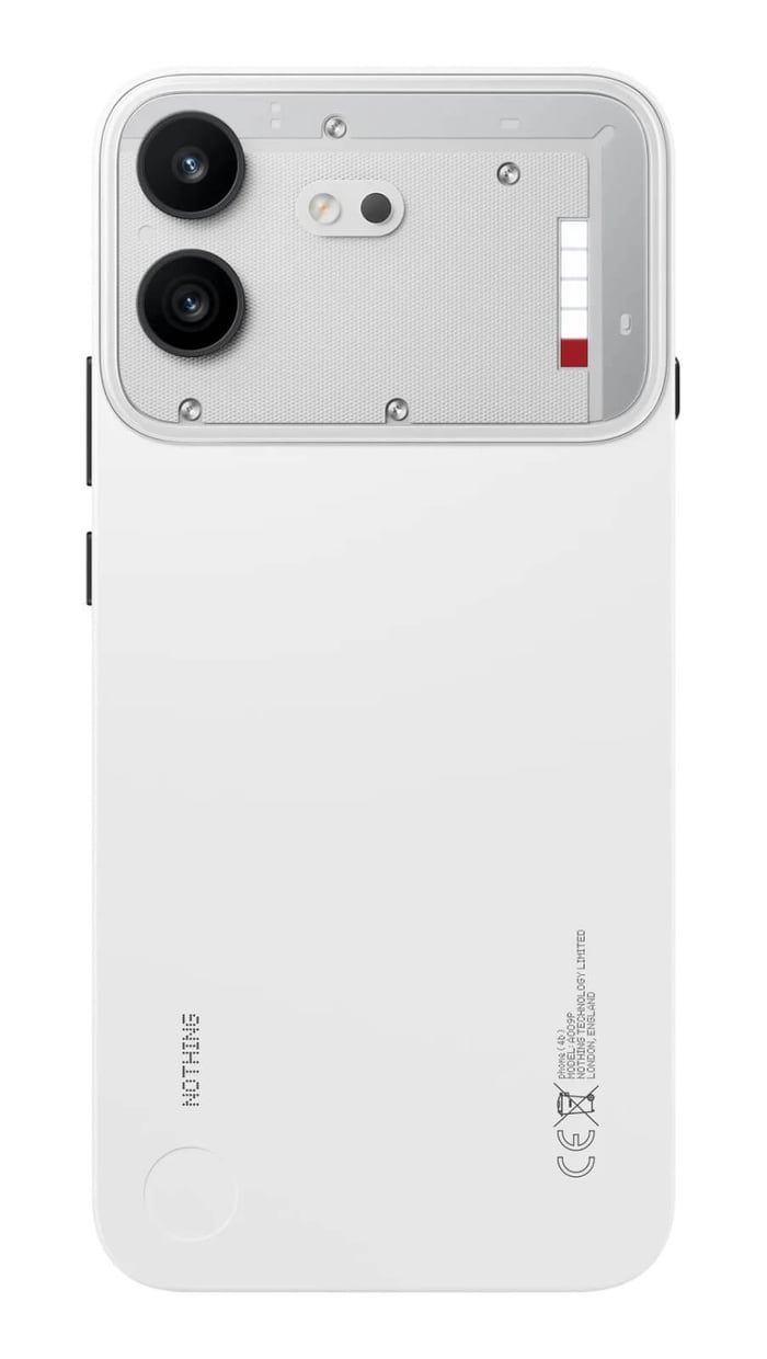Nothing Phone (4b) rear design with Glyph lights