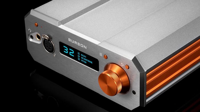 Front panel of Burson Audio Conductor Stellar