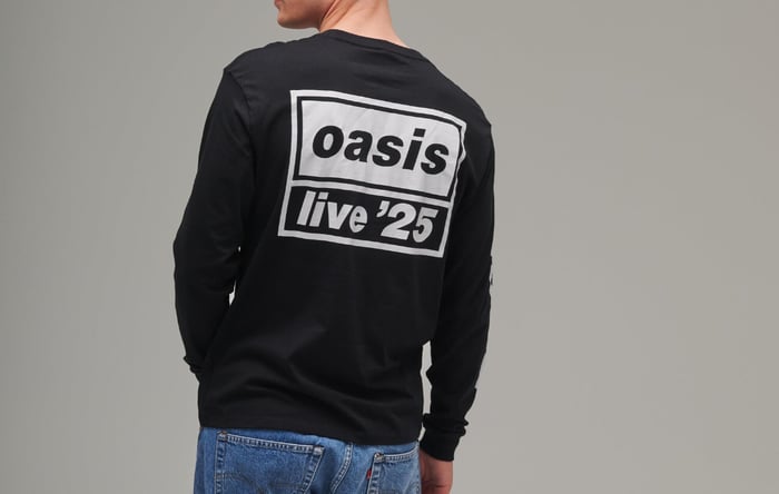 Oasis Live ’25 merchandise