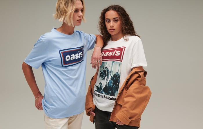 Oasis Live ’25 merchandise