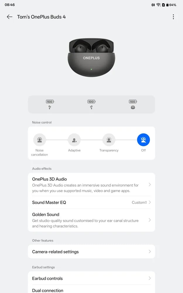 OnePlus Buds 4 app customization