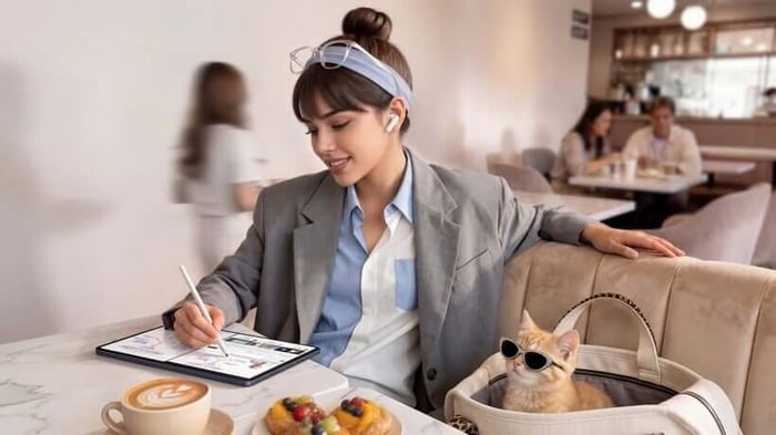 Oppo Enco Air5s lifestyle