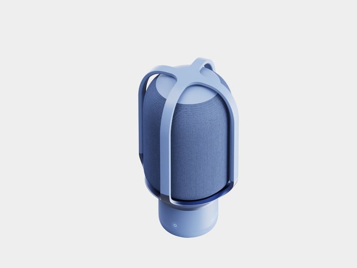 ORRIS Speaker Concept with Soft Lighting