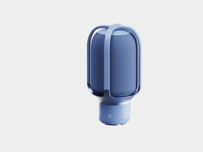 Concept Speaker in Various Angles