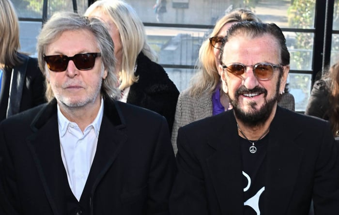 Paul McCartney and Ringo Starr