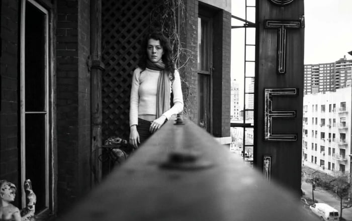 2001 self-portrait at New York's Chelsea Hotel by Melissa Auf der Maur.