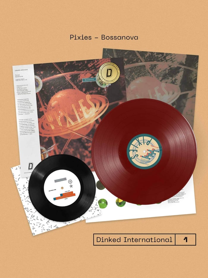 Pixies album covers Bossanova and Trompe Le Monde