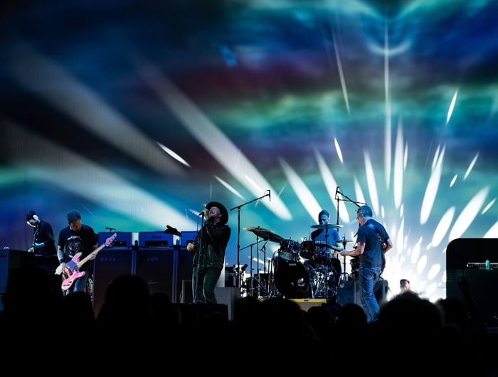 Pearl Jam performing in Vancouver, May 2024