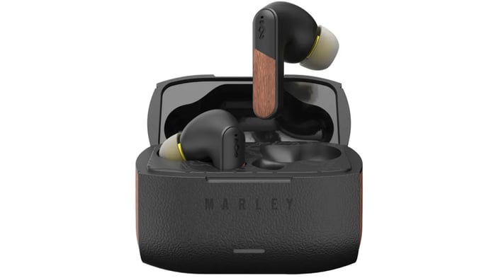 House of Marley Positive Vibration Rebel ANC headphones in black