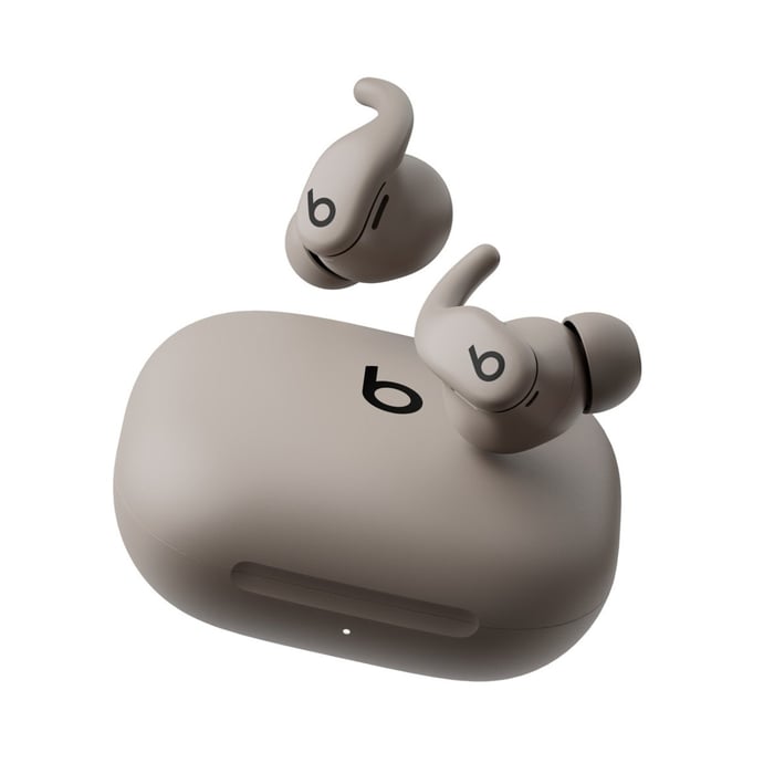 Powerbeats Fit in ear, showing secure fit