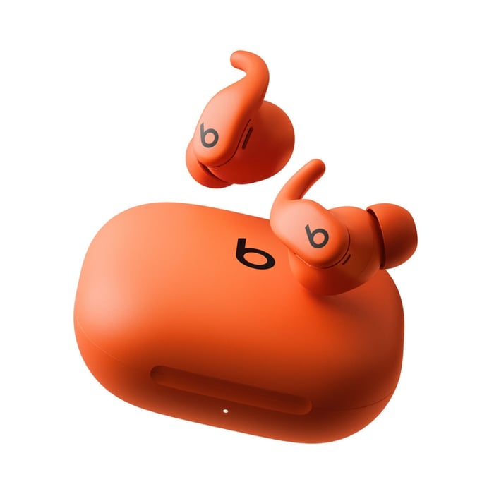 Powerbeats Fit earbuds angled side view