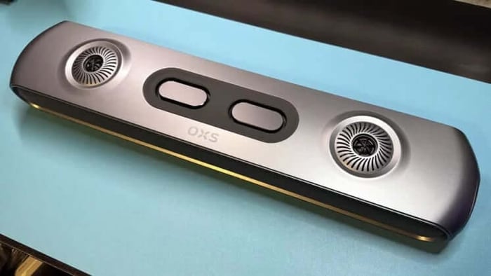 Close-up of Thunder Pro+ RGB lighting