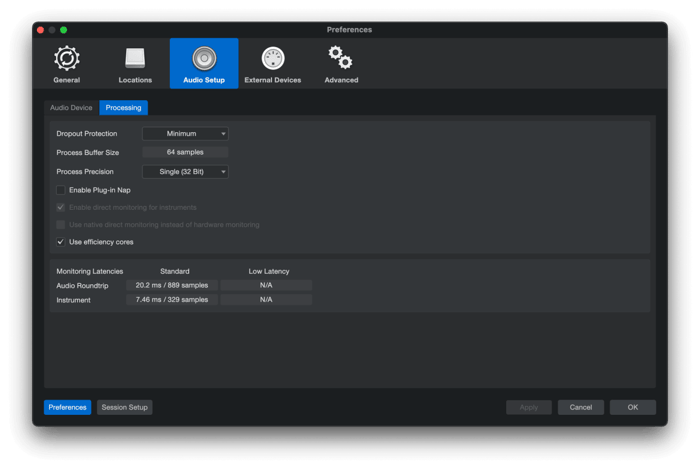 Fender Studio Pro Clean, Customizable Interface