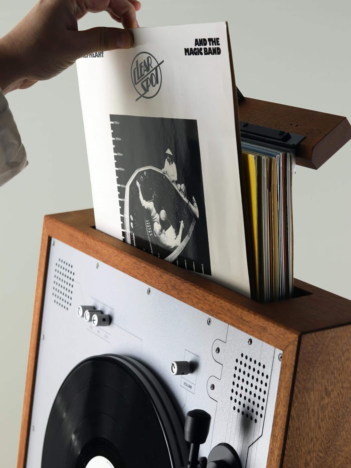 An audio player that’s more art piece than appliance.