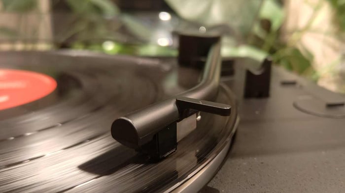 Vinyl spinning on Sony PS-LX310BT