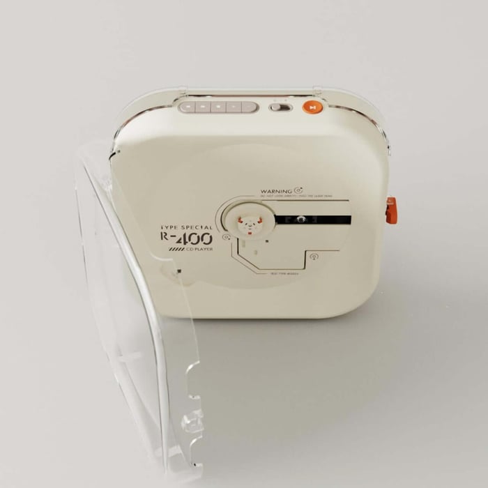 Syitren R400 body showing its dual-material construction