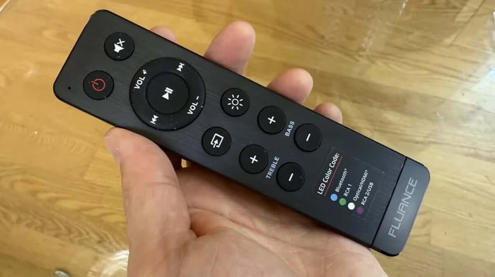 Elegant design and manageable remote control for easy adjustments.
