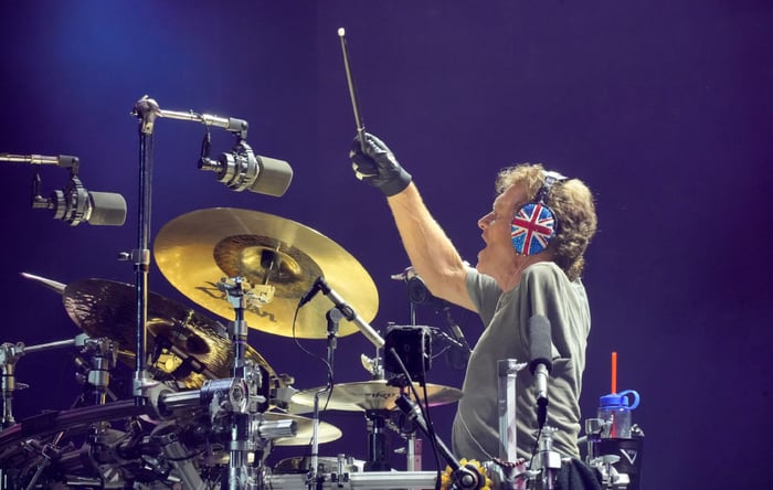 Rick Allen of Def Leppard. Credit: Kevin Mazur / Getty