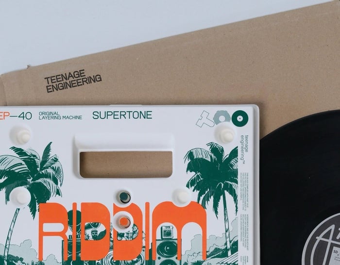 Riddim and Ting together, embodying a new wave of interactive music gear