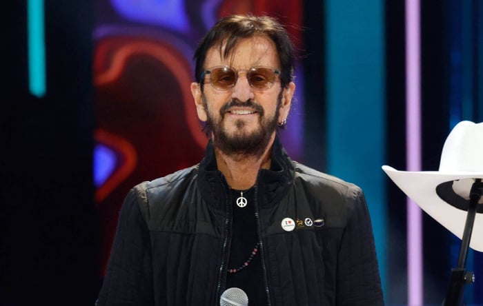 Ringo Starr smiling in 2025